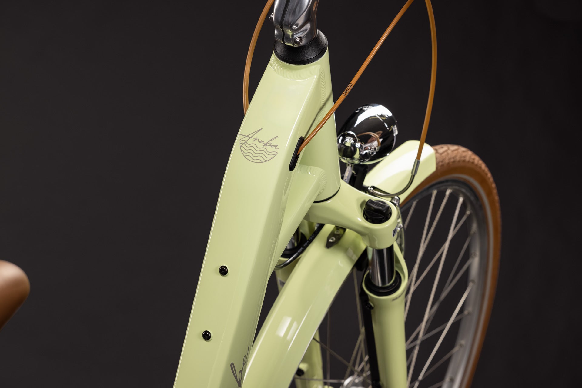 CUBE ARUBA EASY ENTRY URBAN BIKE 2027 SUNNYDAY 'N' BROWN