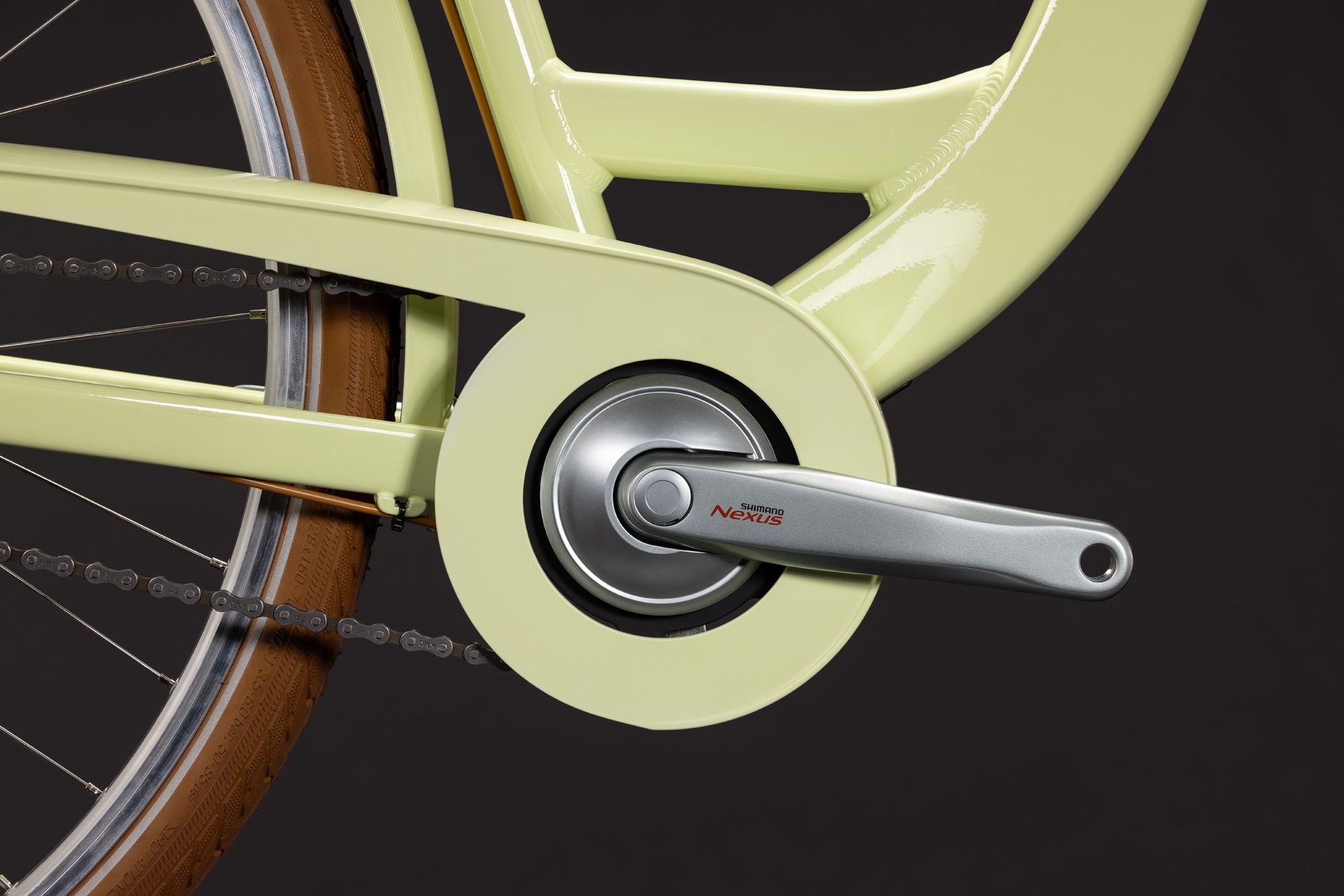CUBE ARUBA EASY ENTRY URBAN BIKE 2027 SUNNYDAY 'N' BROWN