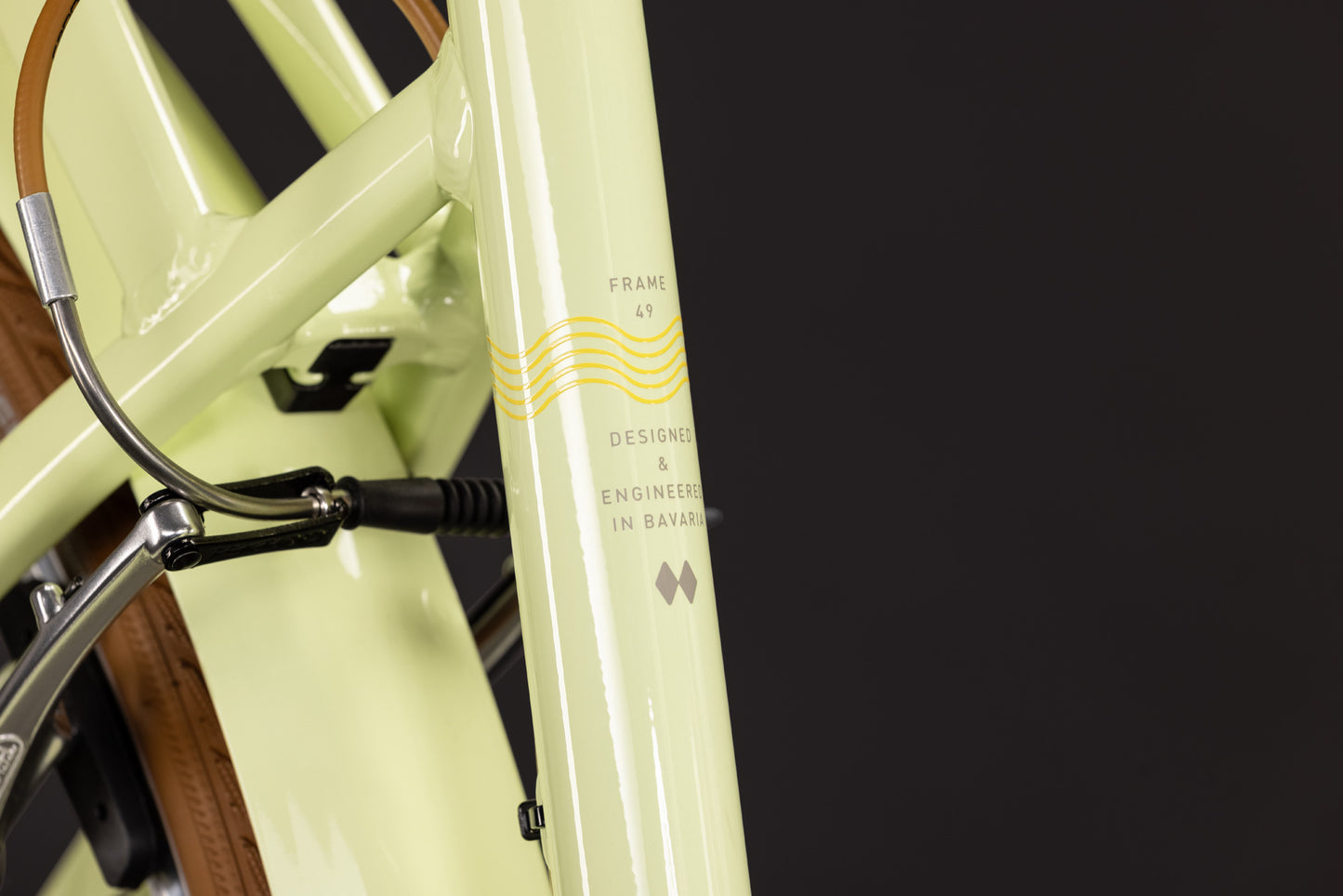 CUBE ARUBA EASY ENTRY URBAN BIKE 2027 SUNNYDAY 'N' BROWN