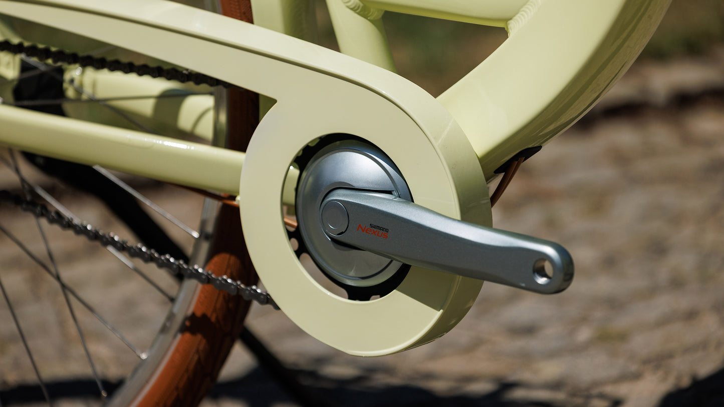 CUBE ARUBA EASY ENTRY URBAN BIKE 2027 SUNNYDAY 'N' BROWN