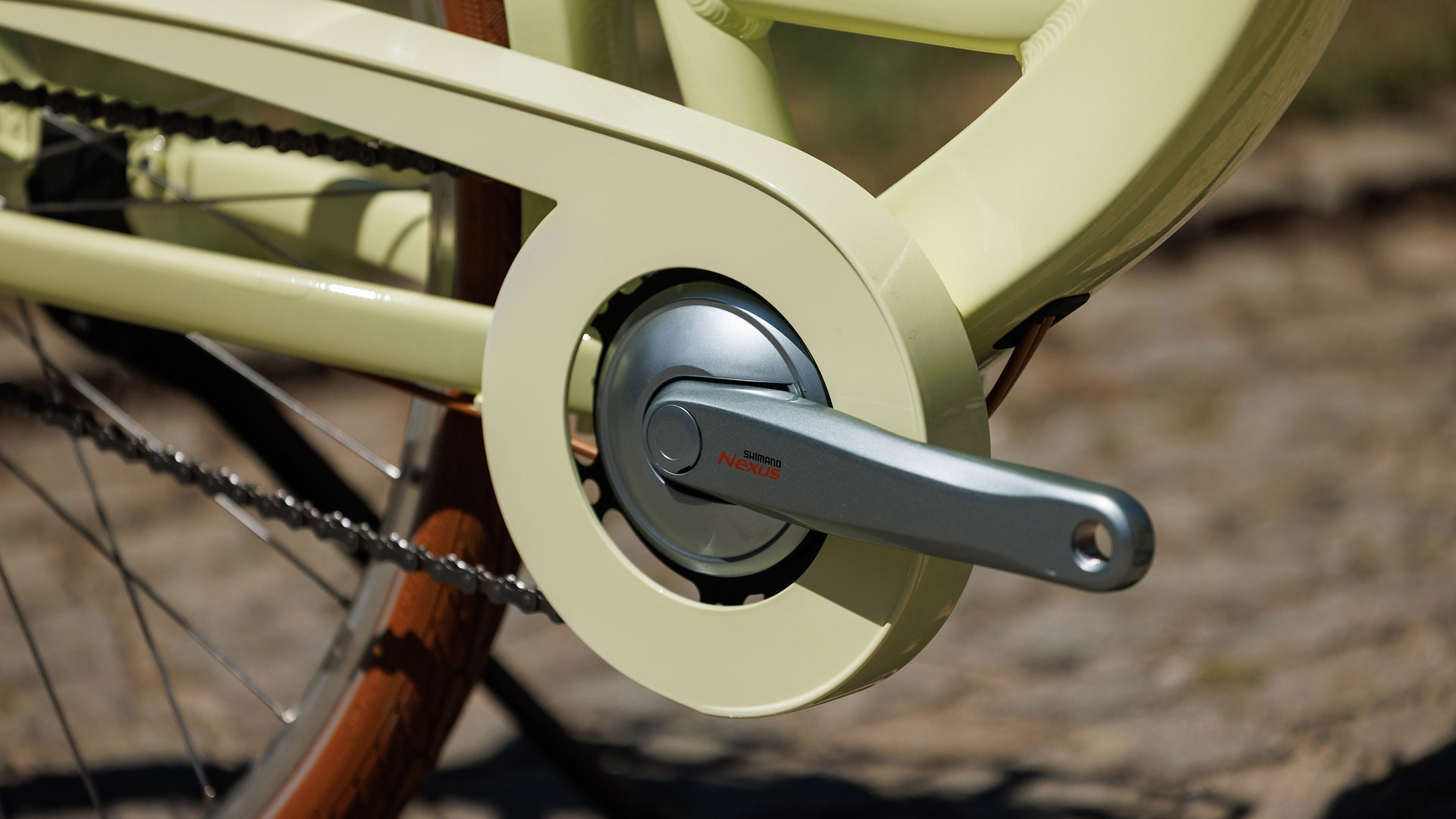 CUBE ARUBA EASY ENTRY URBAN BIKE 2027 SUNNYDAY 'N' BROWN