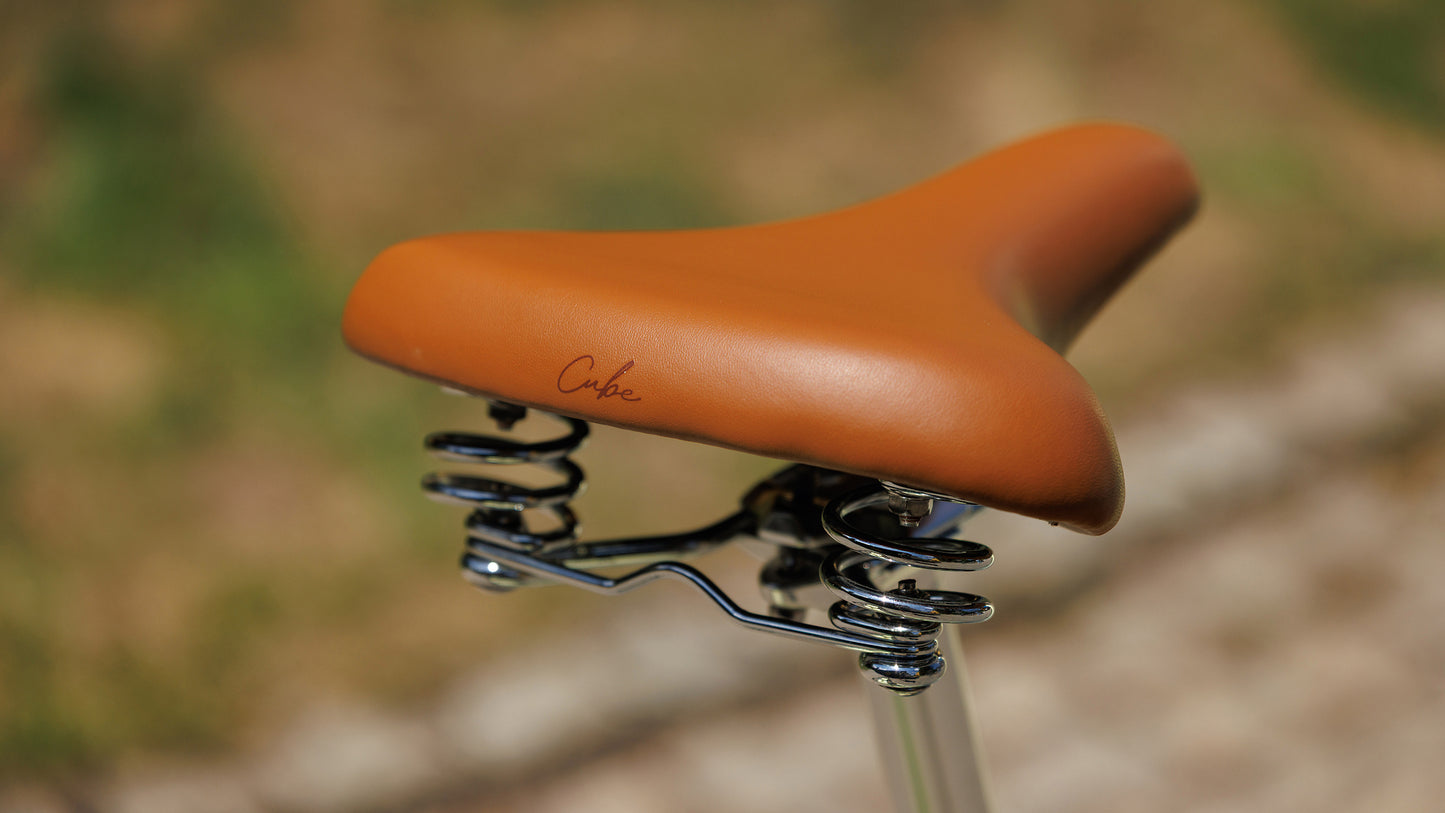 CUBE ARUBA EASY ENTRY URBAN BIKE 2027 SUNNYDAY 'N' BROWN