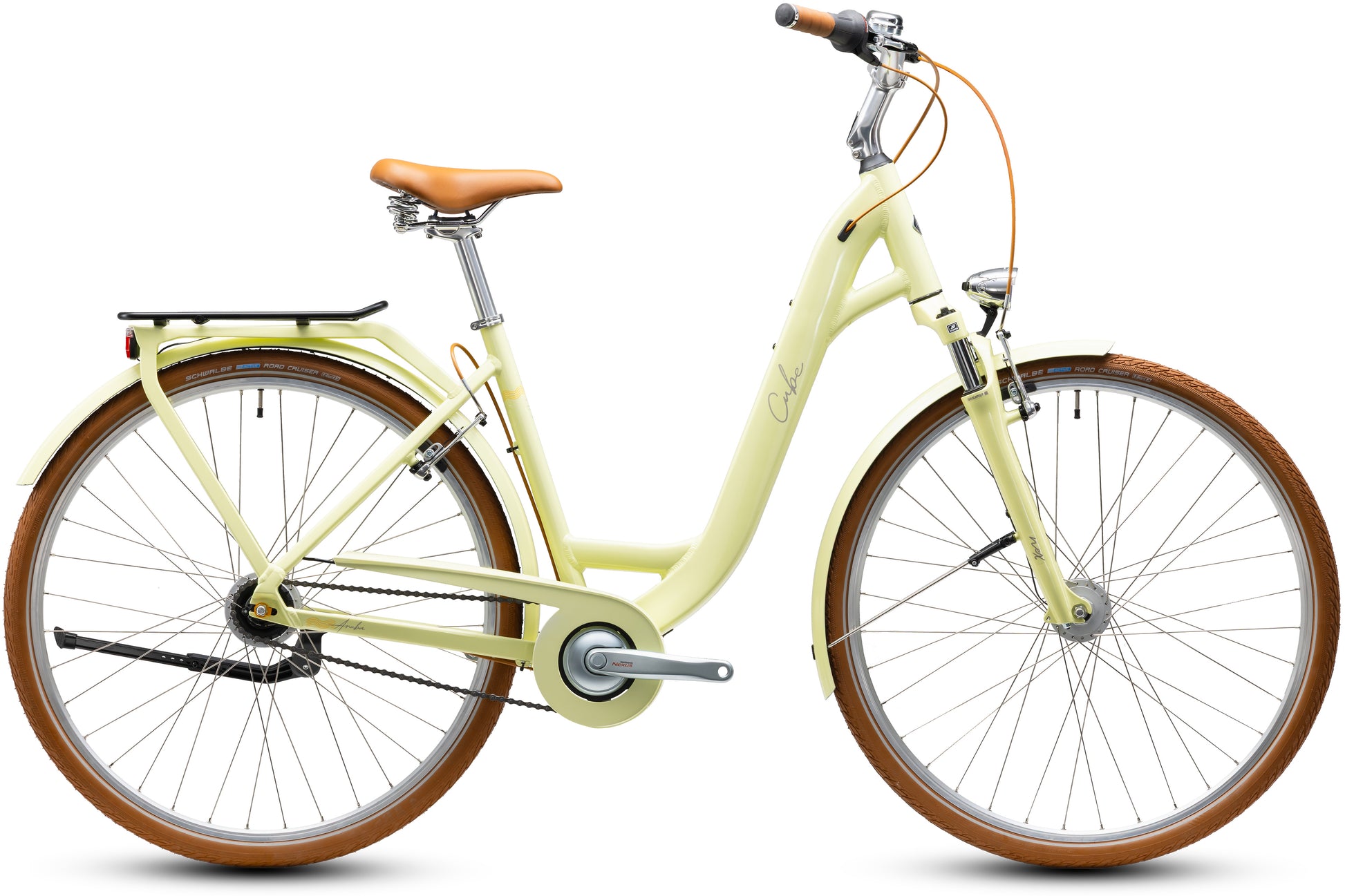CUBE ARUBA EASY ENTRY URBAN BIKE 2027 SUNNYDAY 'N' BROWN