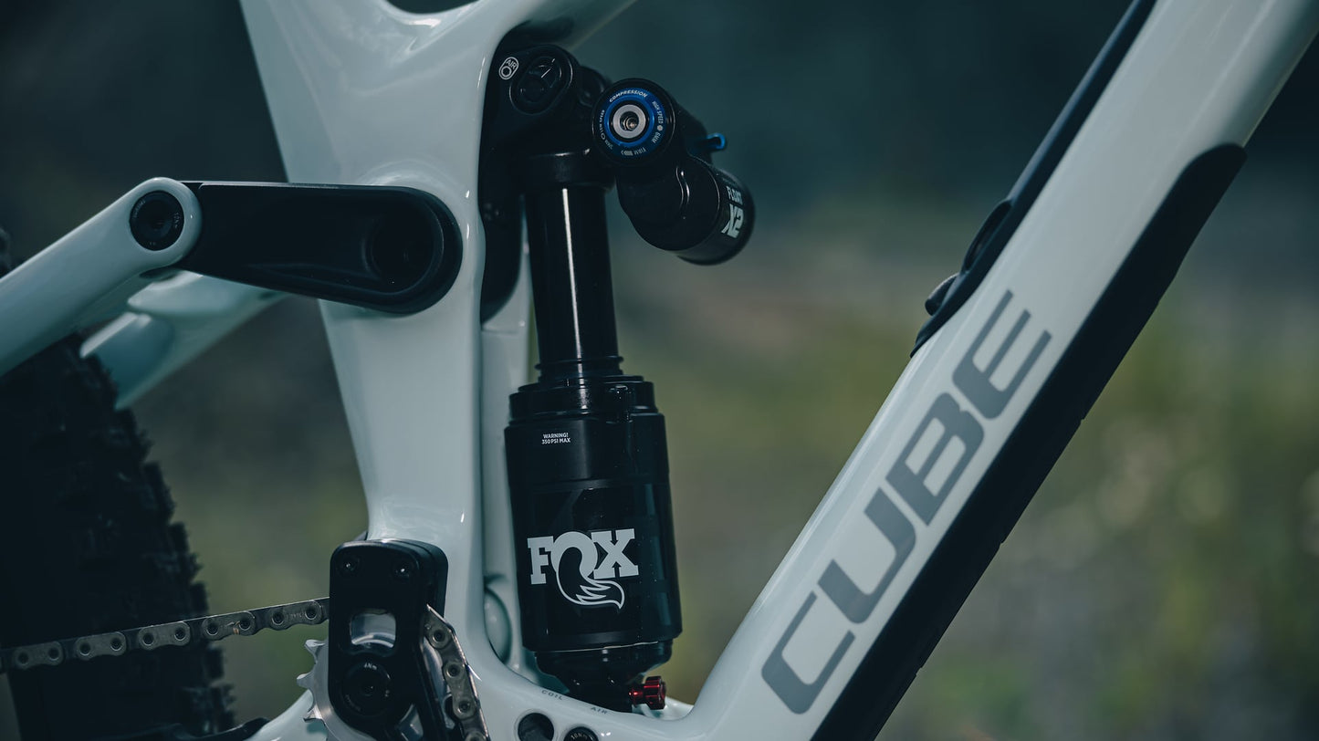 CUBE FRITZZ C:62 TM FULL SUSPENSION MTB BIKE 2027 HINTOFMINT 'N' GREY