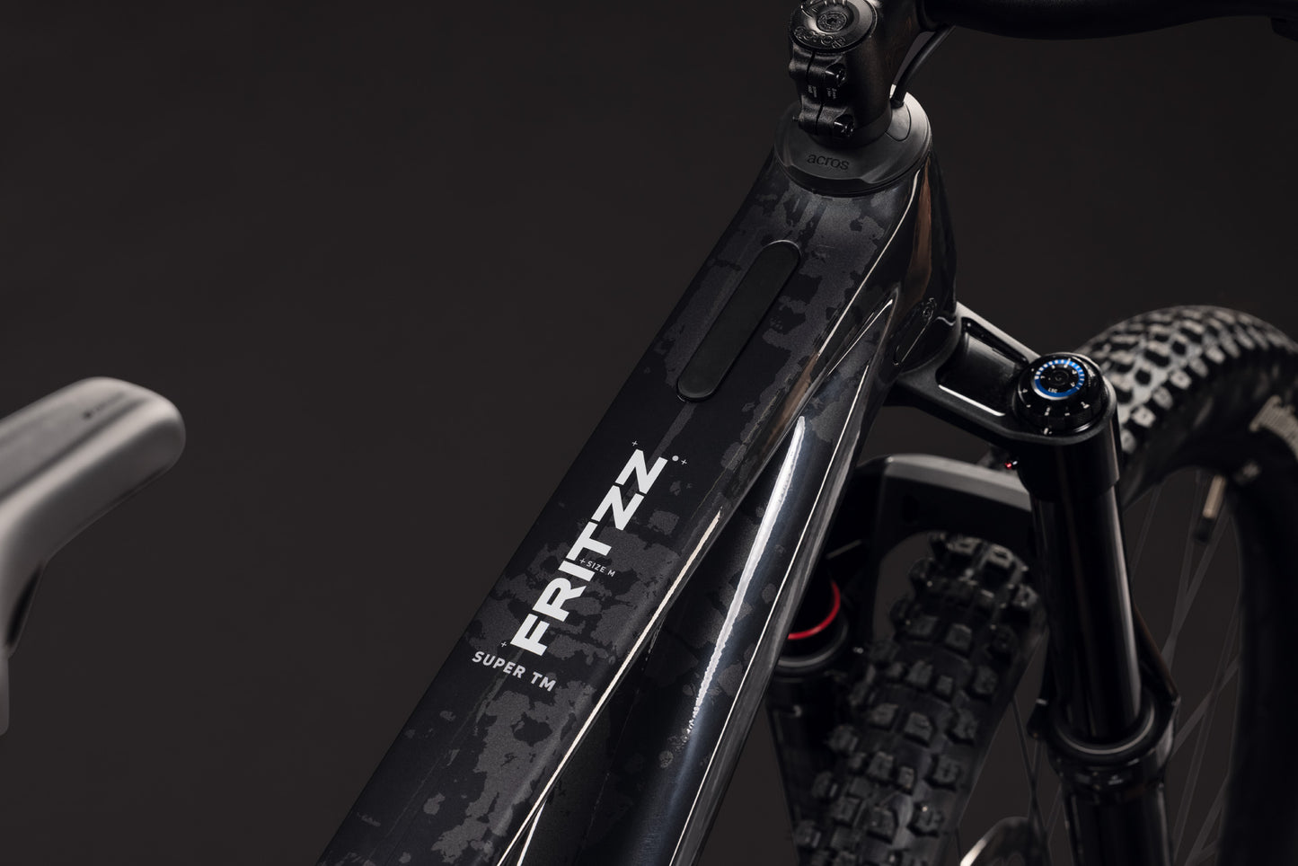 CUBE FRITZZ C:62 SUPER TM FULL SUSPENSION MTB BIKE 2027 GRAPHITEGLITCH 'N' GREY