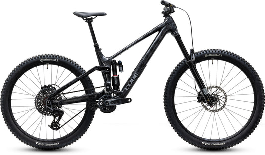 CUBE FRITZZ C:62 SUPER TM FULL SUSPENSION MTB BIKE 2027 GRAPHITEGLITCH 'N' GREY