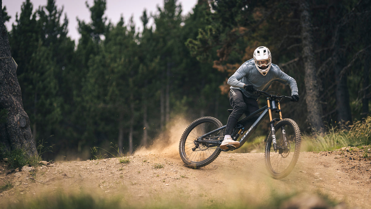 CUBE TWO15 SLX FULL SUSPENSION MTB BIKE 2027 DEEPTEAL 'N' CLOUDS