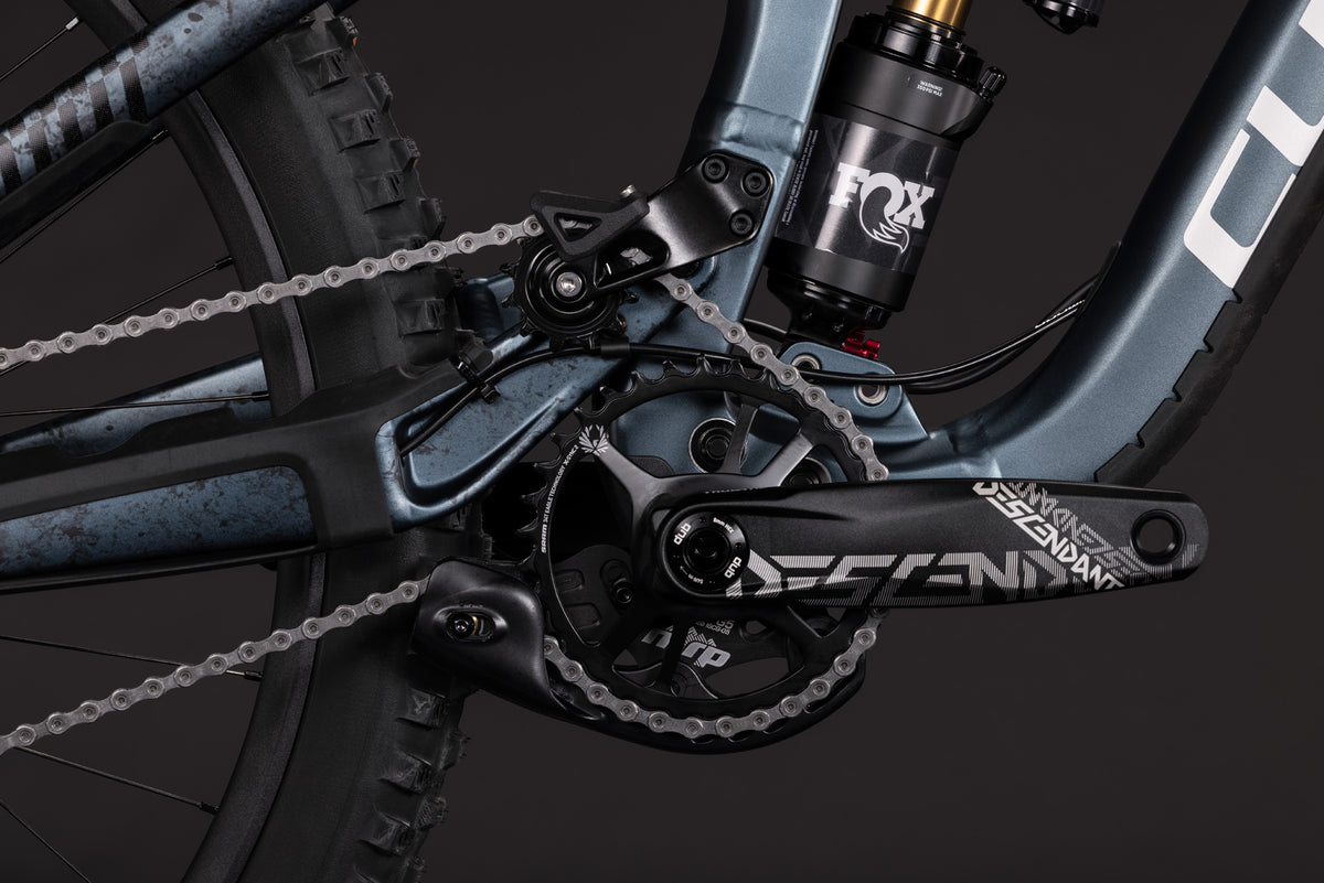 CUBE TWO15 SLX FULL SUSPENSION MTB BIKE 2027 DEEPTEAL 'N' CLOUDS