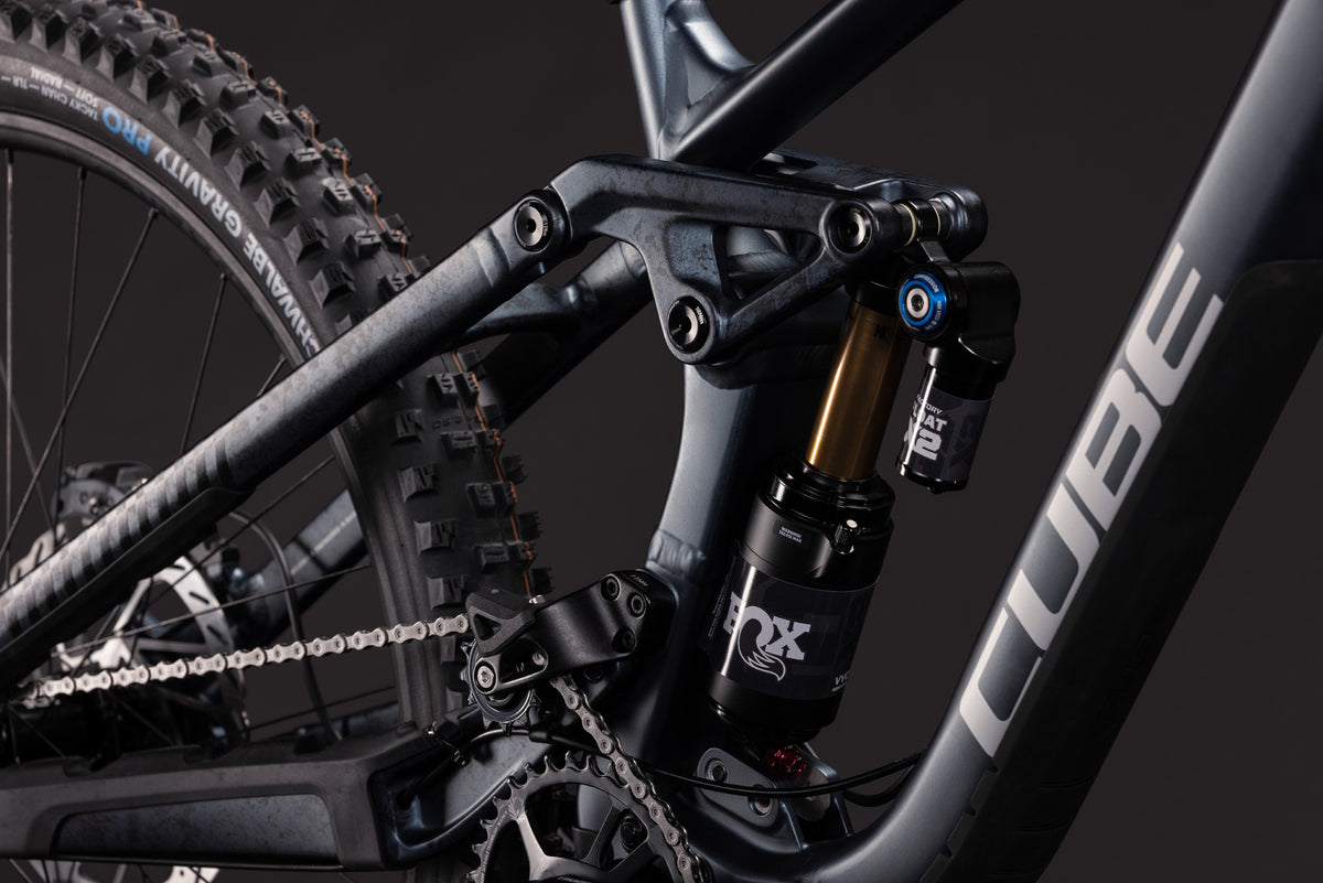 CUBE TWO15 SLX FULL SUSPENSION MTB BIKE 2027 DEEPTEAL 'N' CLOUDS