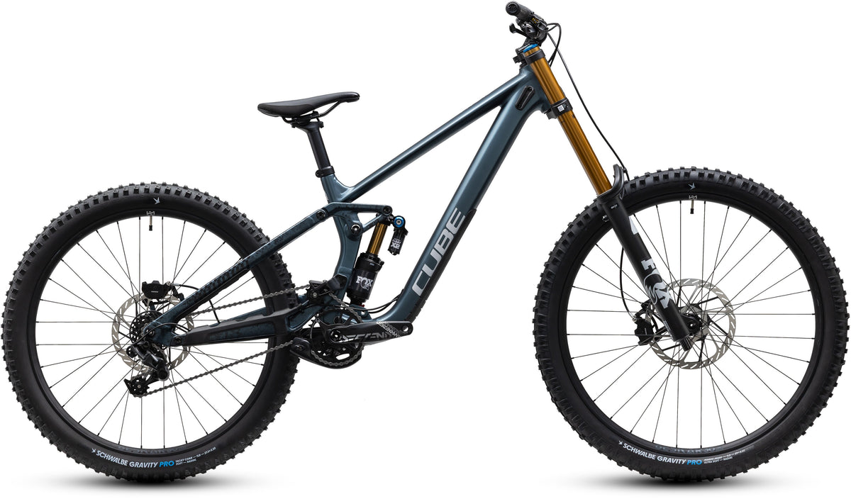 CUBE TWO15 SLX FULL SUSPENSION MTB BIKE 2027 DEEPTEAL 'N' CLOUDS
