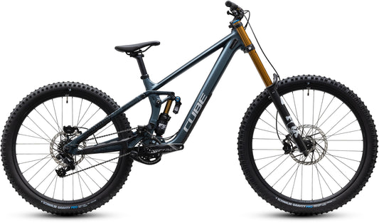 CUBE TWO15 SLX FULL SUSPENSION MTB BIKE 2027 DEEPTEAL 'N' CLOUDS