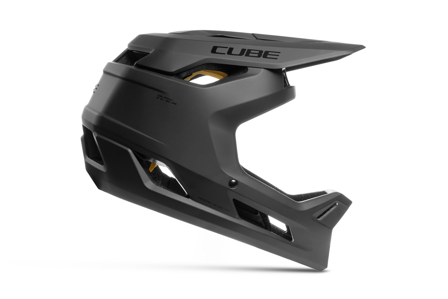 CUBE DESCENDER FULL FACE HELMET BLACK