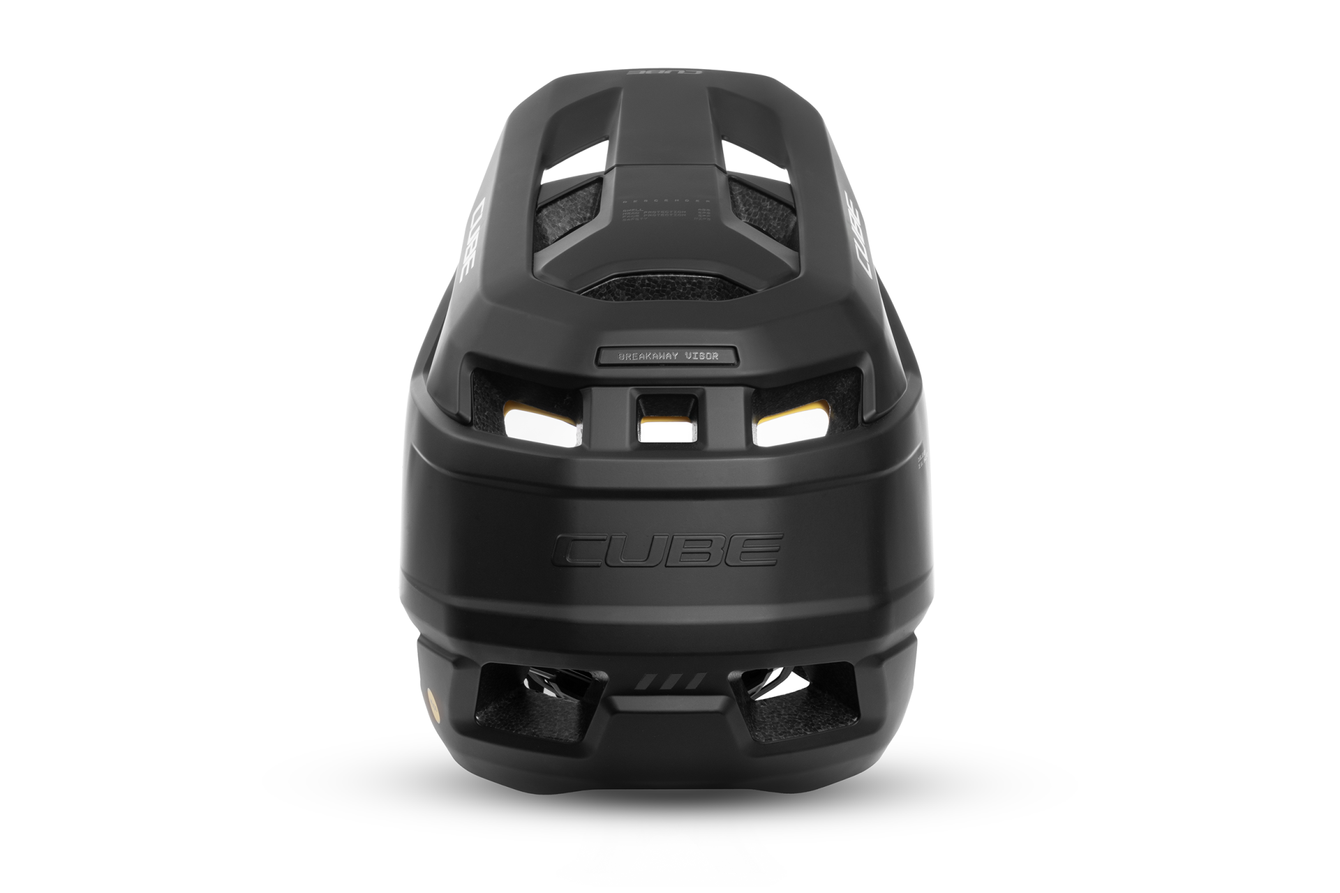 CUBE DESCENDER FULL FACE HELMET BLACK