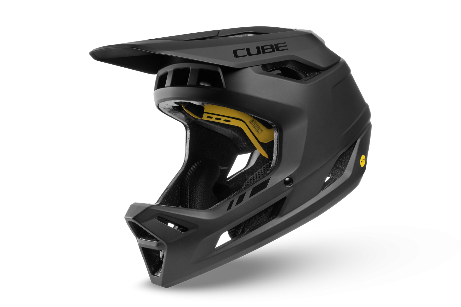 CUBE DESCENDER FULL FACE HELMET BLACK