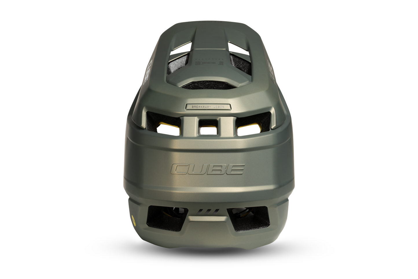 CUBE DESCENDER FULL FACE HELMET REED GREEN