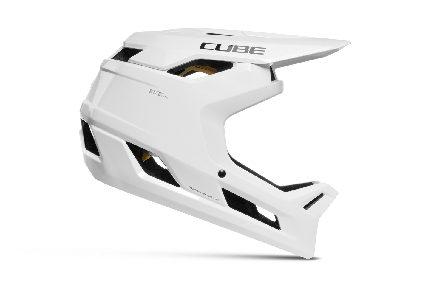 CUBE DESCENDER FULL FACE HELMET WHITE