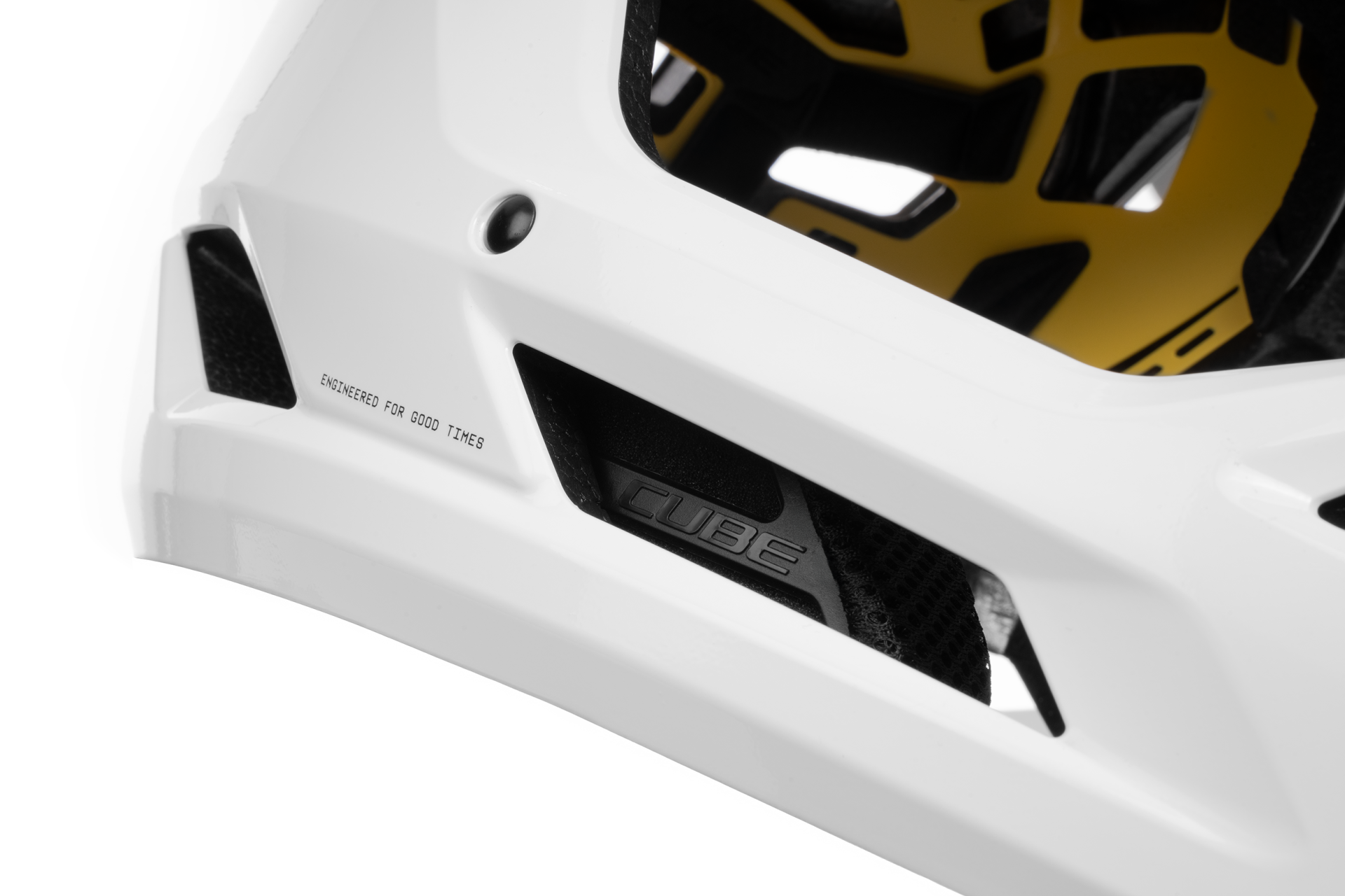 CUBE DESCENDER FULL FACE HELMET WHITE