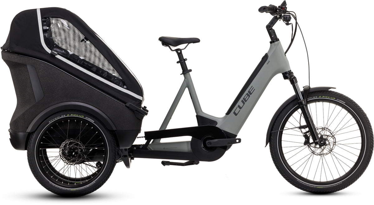 CUBE TRIKE FAMILY HYBRID 750 eBIKE 2025 SWAMPGREY 'N' REFLX