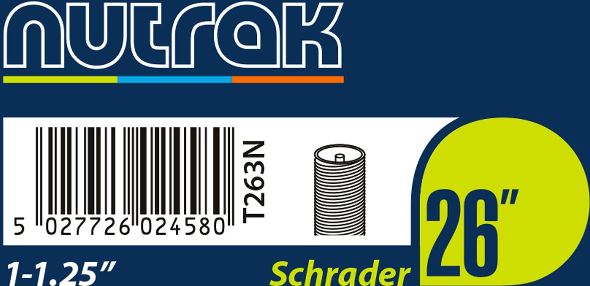 NUTRAK 26" SCHRADER INNER TUBE