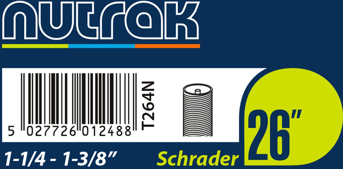 NUTRAK 26" SCHRADER INNER TUBE