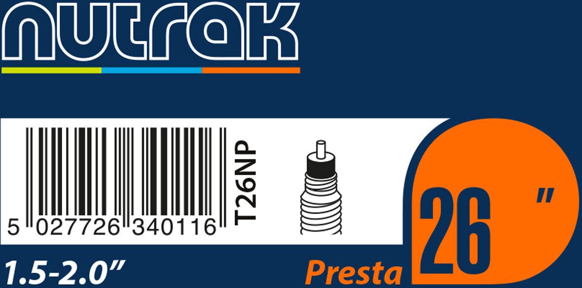 NUTRAK 26" SCHRADER INNER TUBE