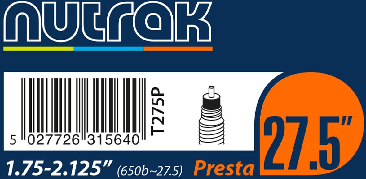 NUTRAK. 27.5" OR 650B PRESTA INNER TUBE