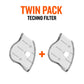 RESPRO TECHNO FILTER TWIN PACK