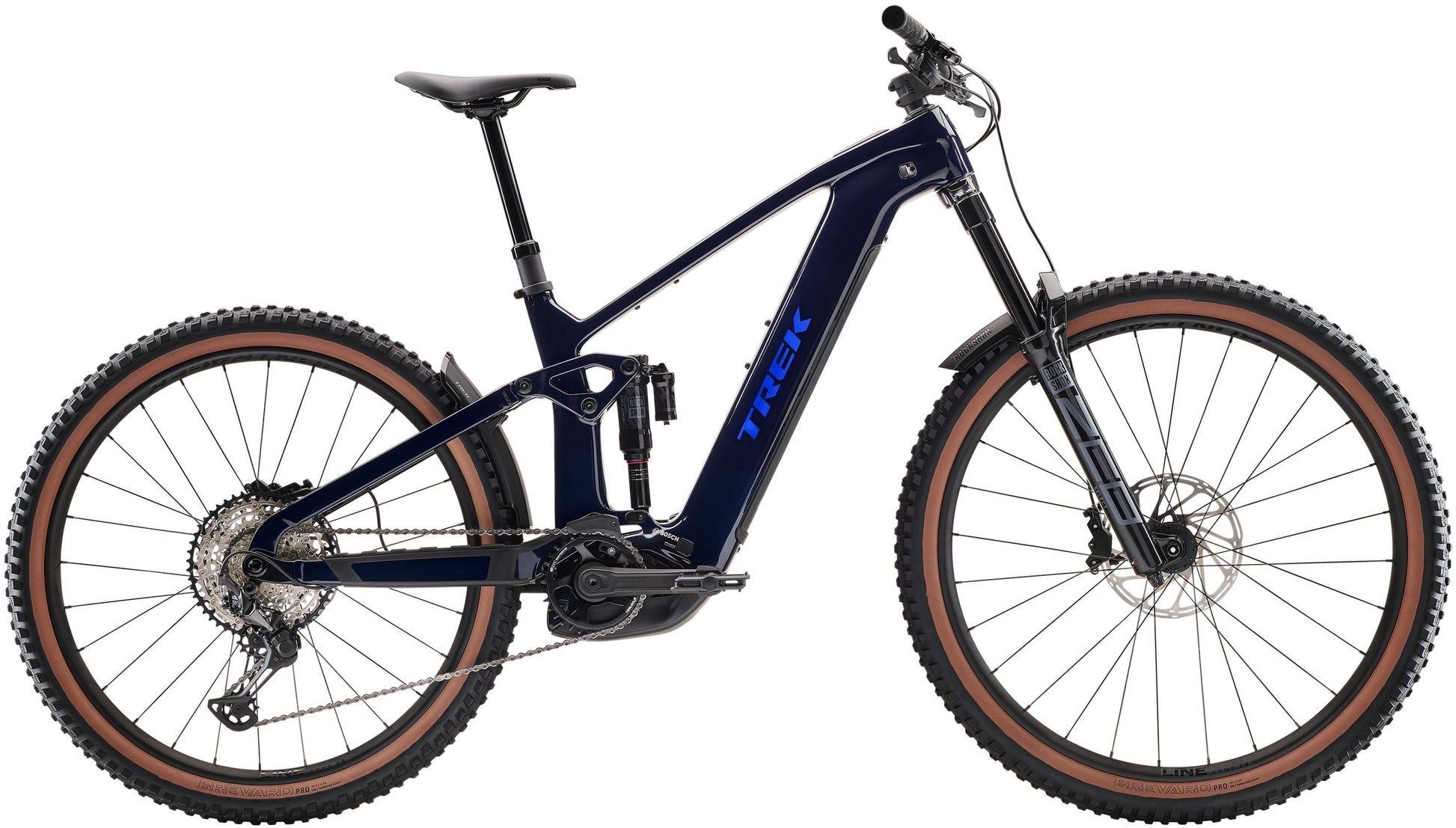 TREK RAIL+ 9.7 GEN 5 FULL SUSPENSION eMTB BIKE 2026 NAVY SMOKE