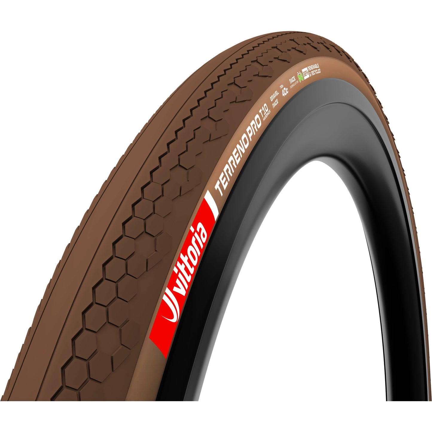 VITTORIA TERRENO PRO T10 HARDPACK 700C GRAVEL RACE TLR FOLDING TYRE
