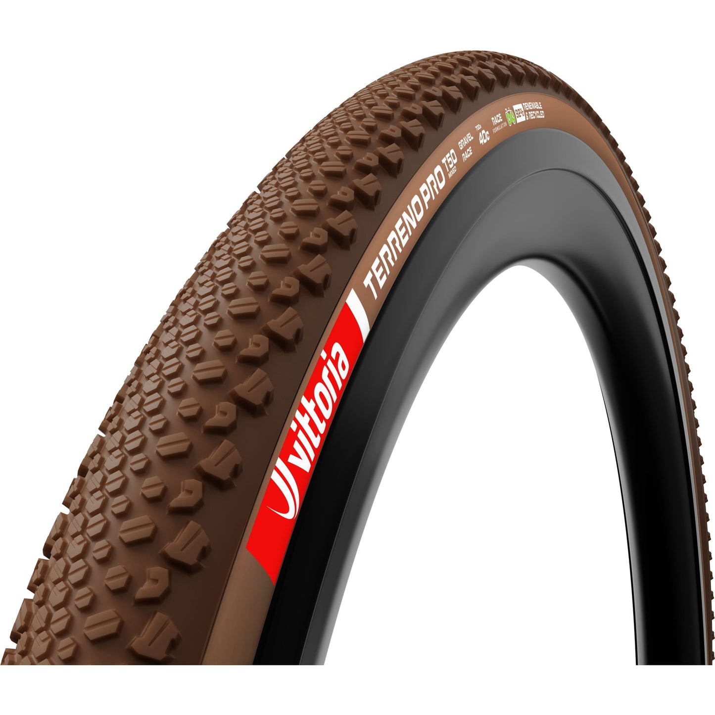 VITTORIA TERRENO PRO T50 MIXED 28" GRAVEL RACE TLR FOLDING TYRE