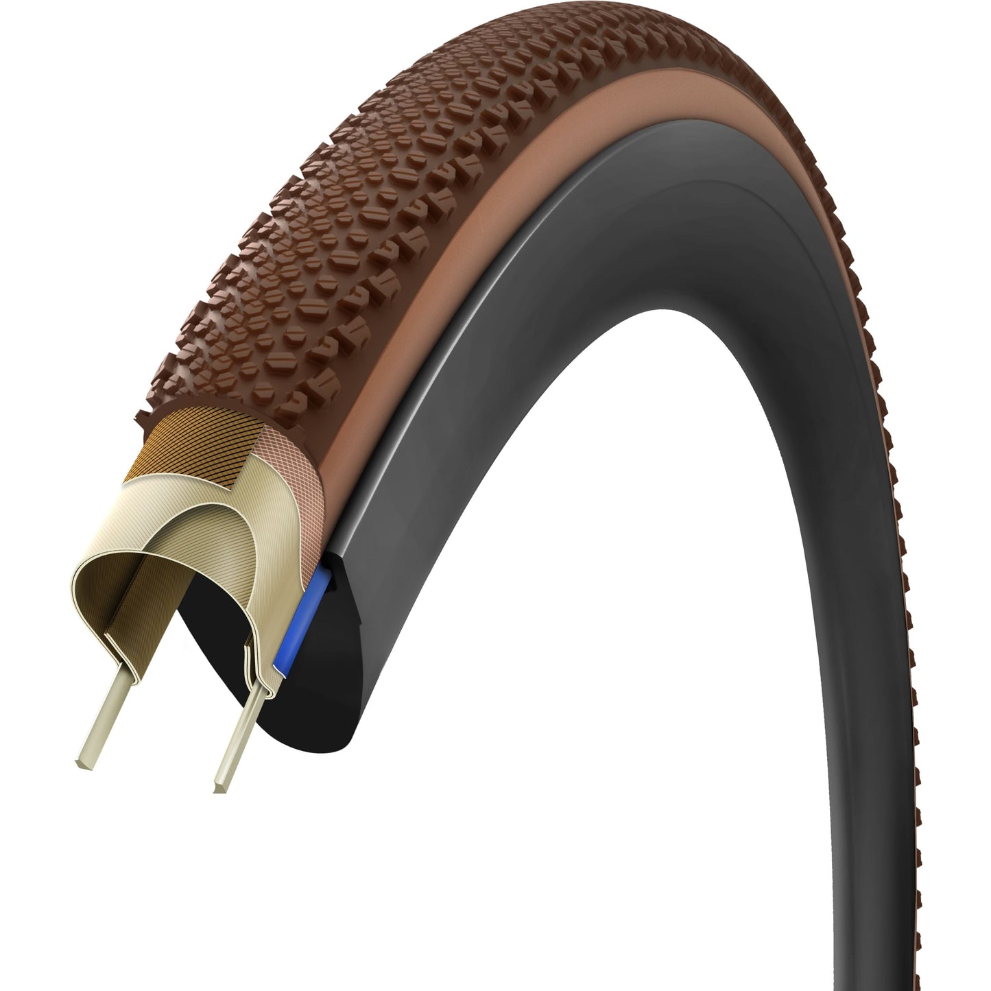 VITTORIA TERRENO PRO T50 MIXED 28" GRAVEL RACE TLR FOLDING TYRE