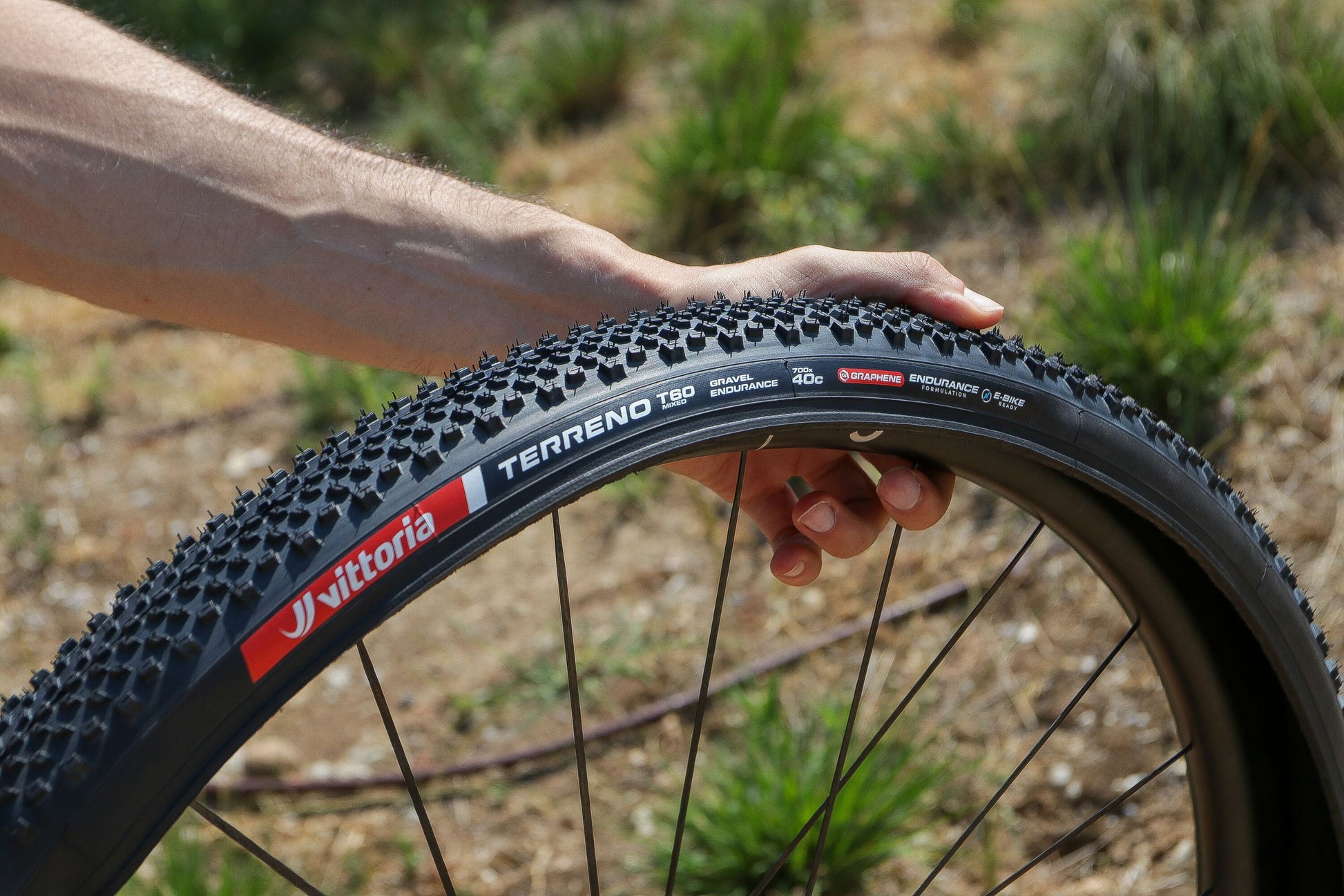VITTORIA TERRENO T60 MIXED 700C GRAVEL ENDURANCE TLR E-25 FOLDING TYRE