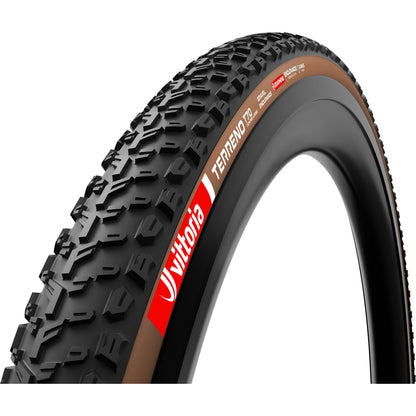 VITTORIA TERRENO T70 COARSE LOOSE 700c GRAVEL ENDURANCE TLR E-25 FOLDING TYRE BROWN