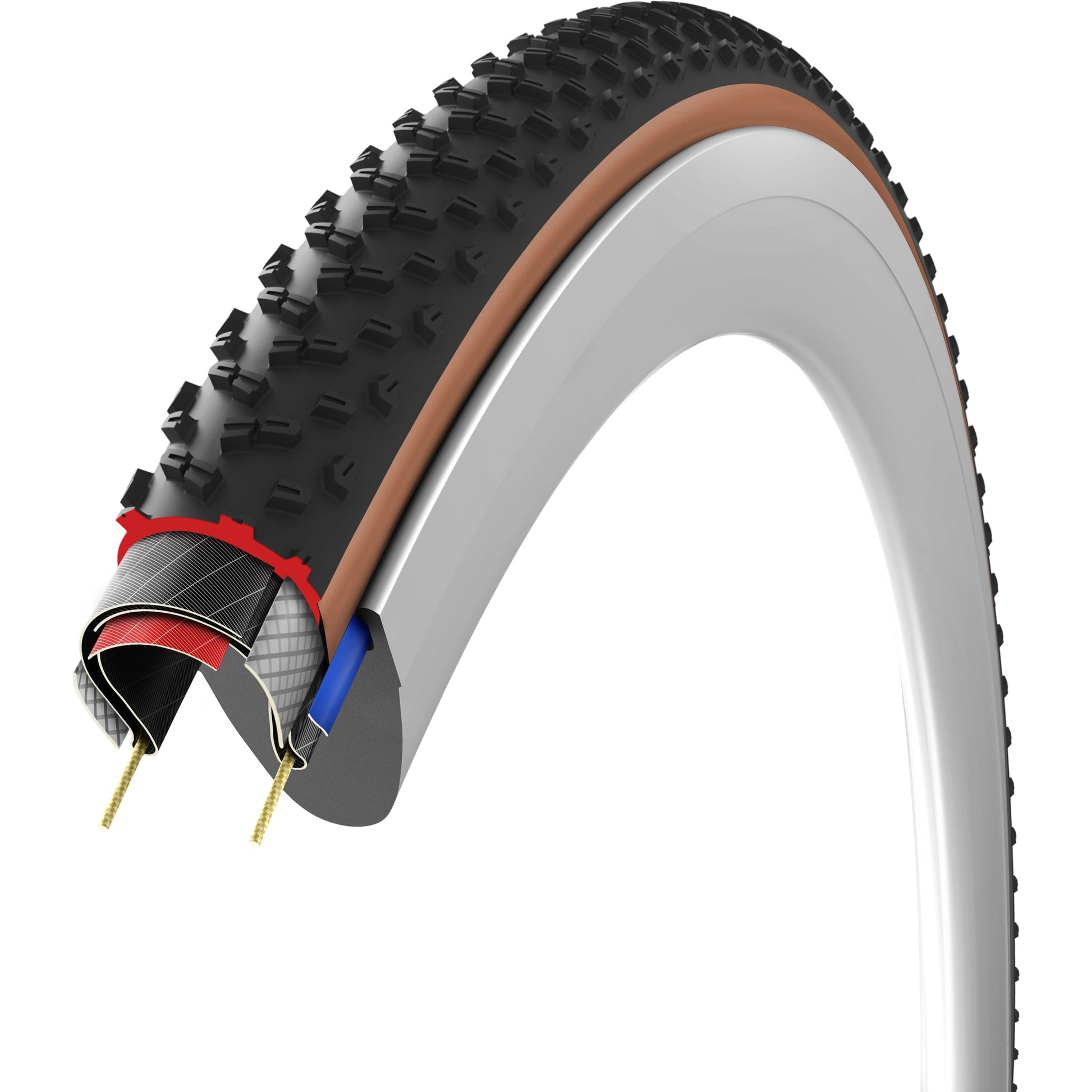 VITTORIA TERRENO T90 MUD GRAVEL ENDURANCE TLR E-50 FOLDING TYRE