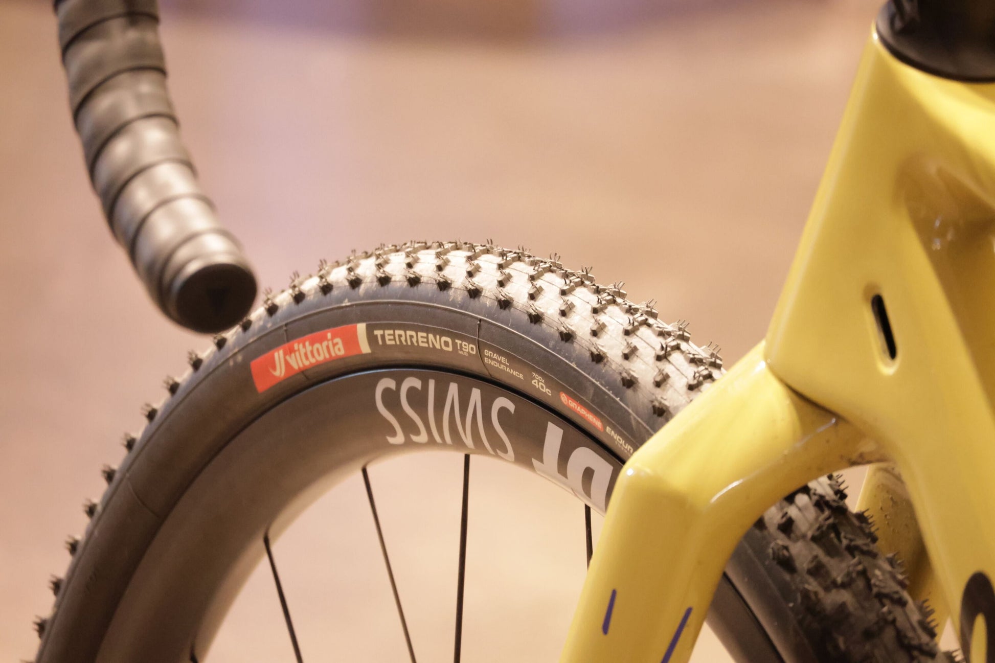 VITTORIA TERRENO T90 MUD GRAVEL ENDURANCE TLR E-50 FOLDING TYRE BROWN