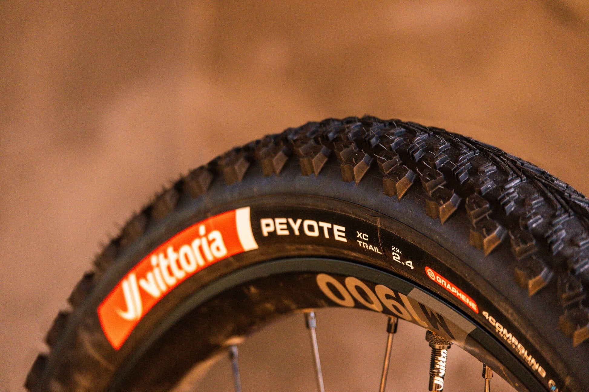 VITTORIA PEYOTE XC TRAIL 29" TLR GRAPHENE 2.0 FOLDING TYRE BROWN