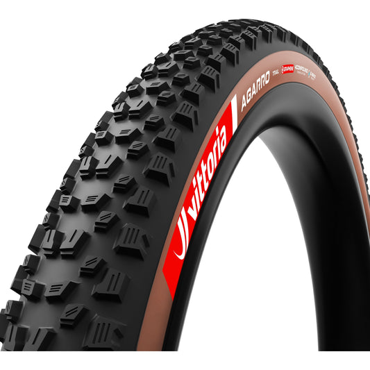 VITTORIA AGARRO 29" TLR 4C-GRAPHENE 2.0 FOLDING TYRE BROWN