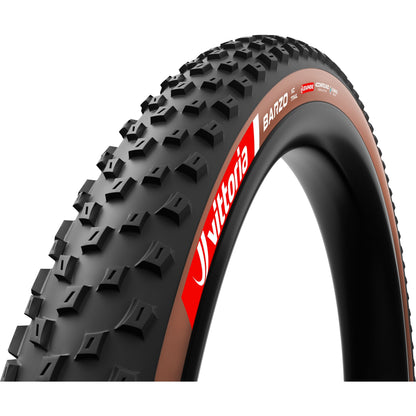 VITTORIA BARZO XC TRAIL 29x2.40" TLR 4C-GRAPHENE 2.0 FOLDING TYRE BLACK/BROWN