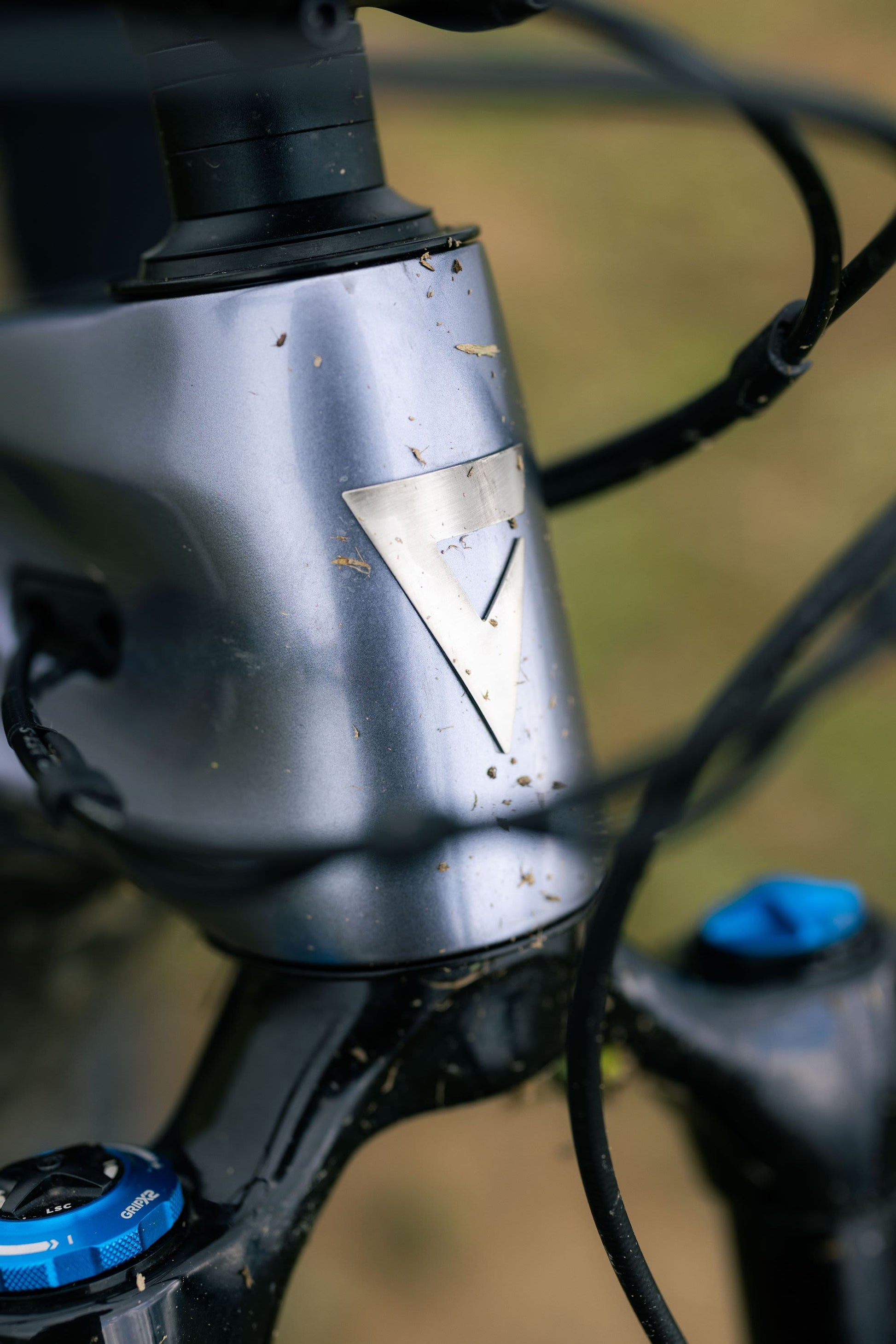 GIANT REIGN ADVANCED E+ 1 eMTB BIKE 2026 MERCURY/CARBON SMOKE