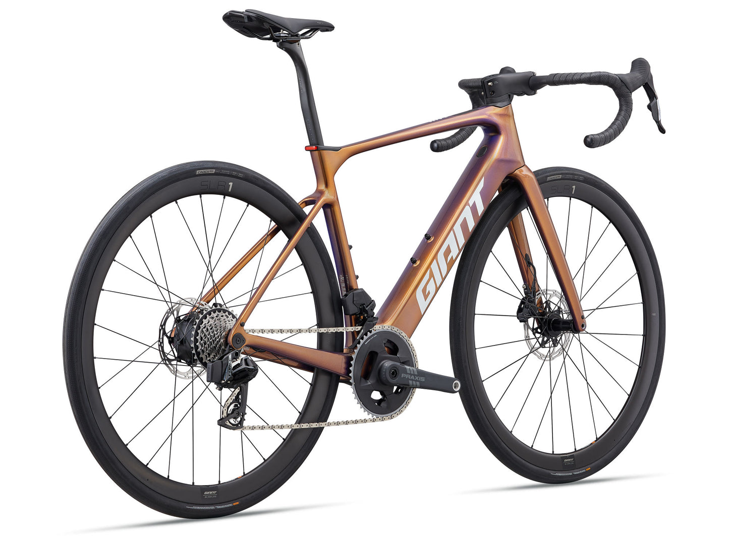 GIANT DEFY ADVANCED E+ ELITE 1 eROAD BIKE 2026 METEOR STORM
