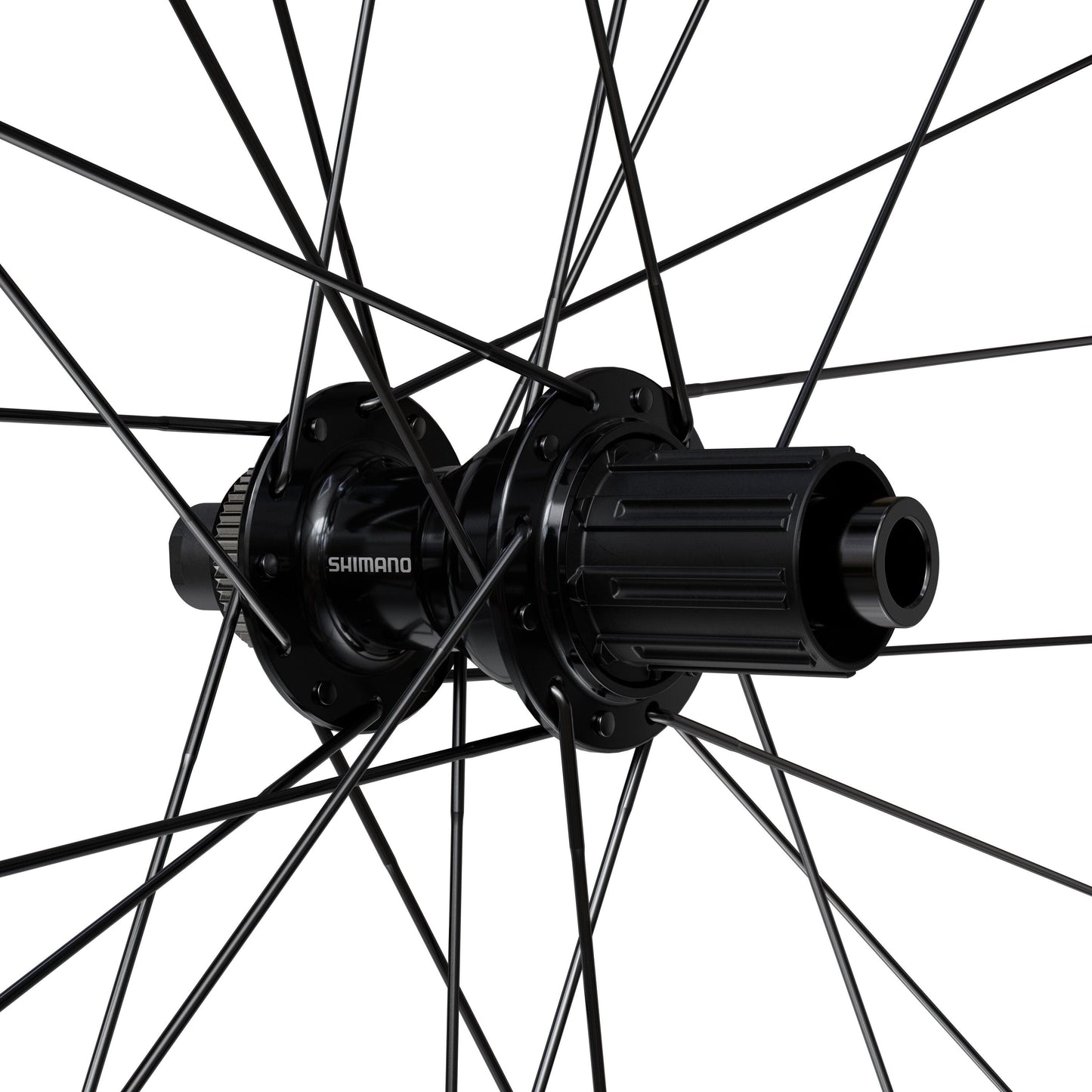 SHIMANO RX180 TUBELESS ALUMINIUM REAR WHEEL