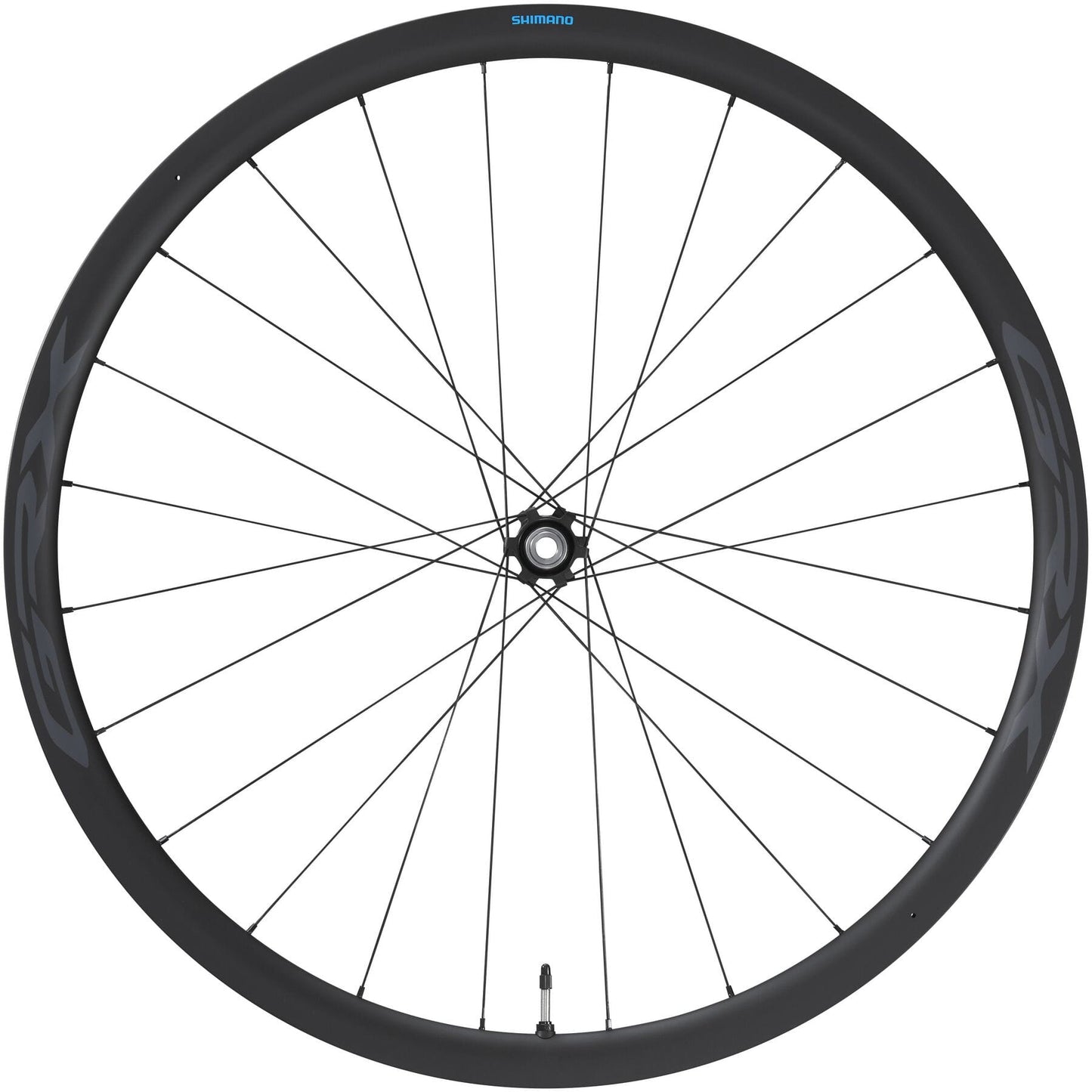 SHIMANO GRX RX870 TUBELESS CARBON FRONT WHEEL