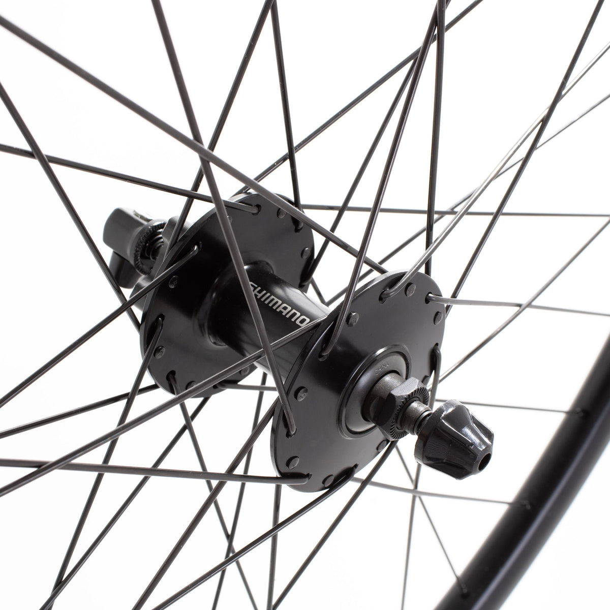 M PART GRAVEL FRONT WHEEL SHIMANO QC400 6-BOLT QR HUB