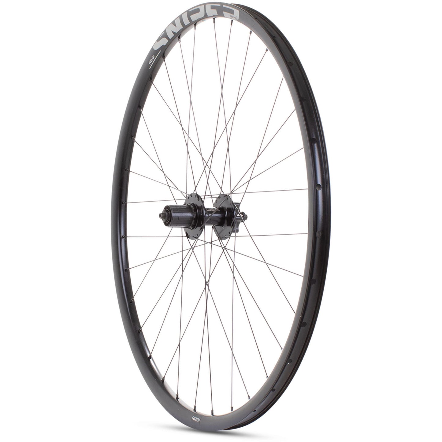 M PART GRAVEL REAR WHEEL SHIMANO QB 400 6B HUB ON SNIPER 24 RIM