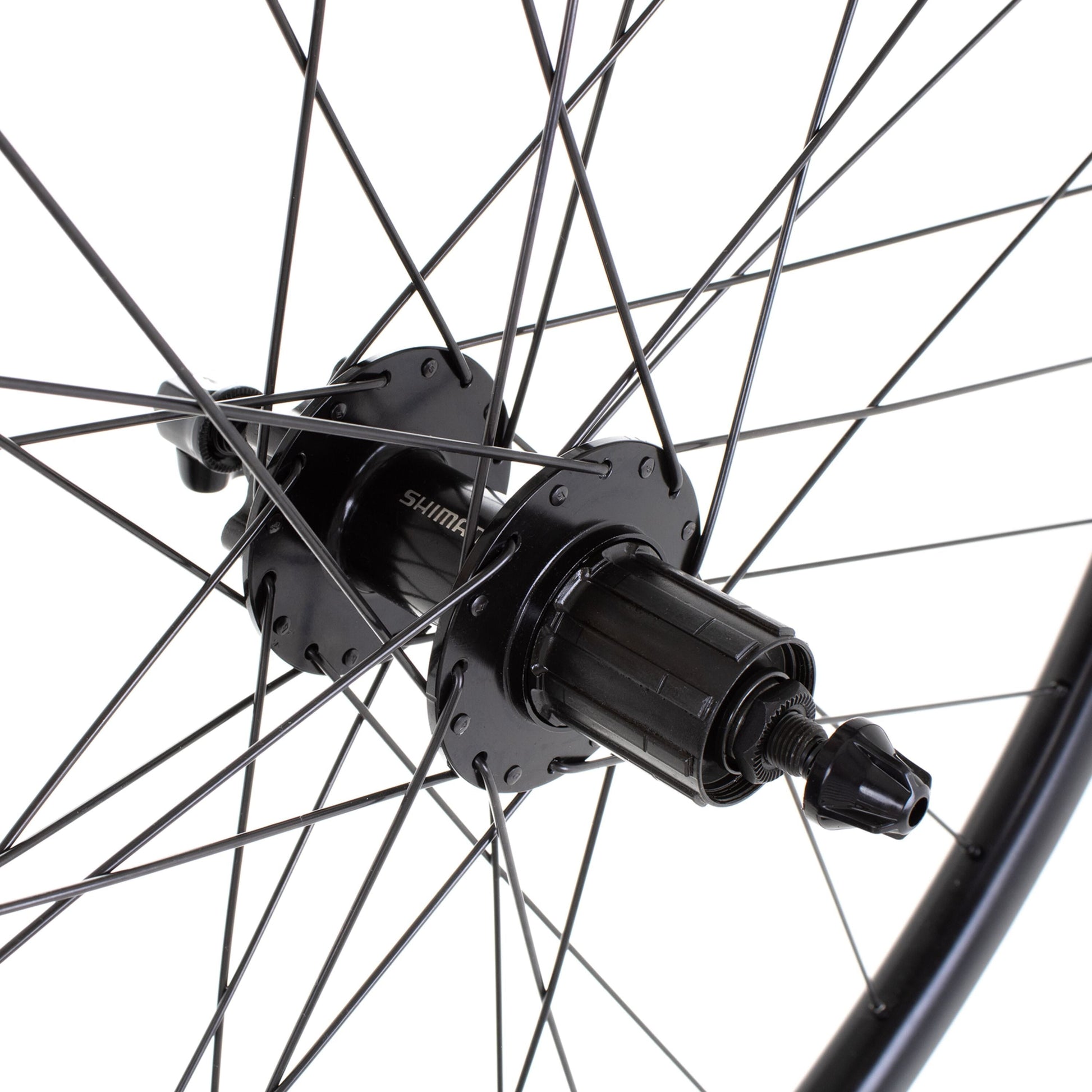 M PART GRAVEL REAR WHEEL SHIMANO QB 400 6B HUB ON SNIPER 24 RIM