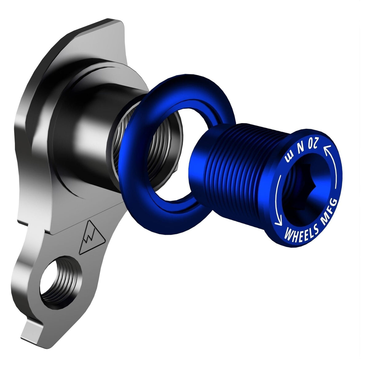 WHEELS MANUFACTURING HANGER / DROPOUT #487-6 BLUE