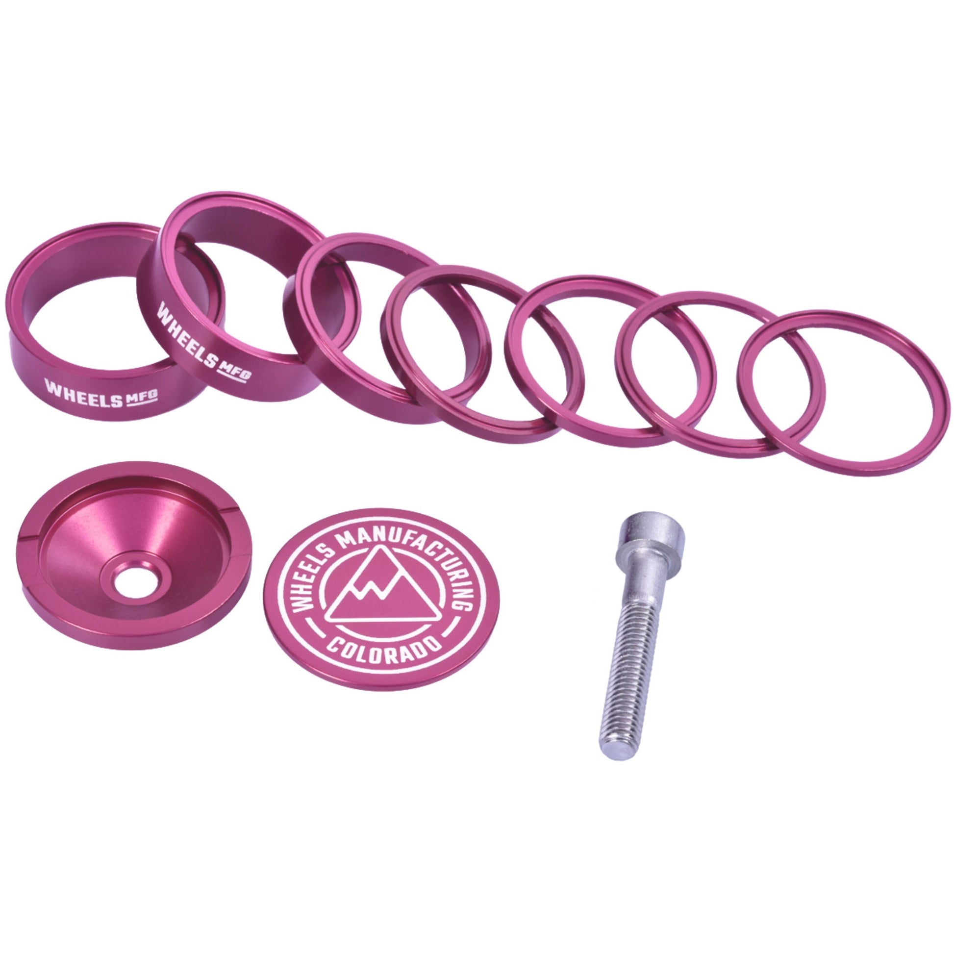 WHEELS MANUFACTURING PRO STACKRIGHT HEADSET SPACER KIT