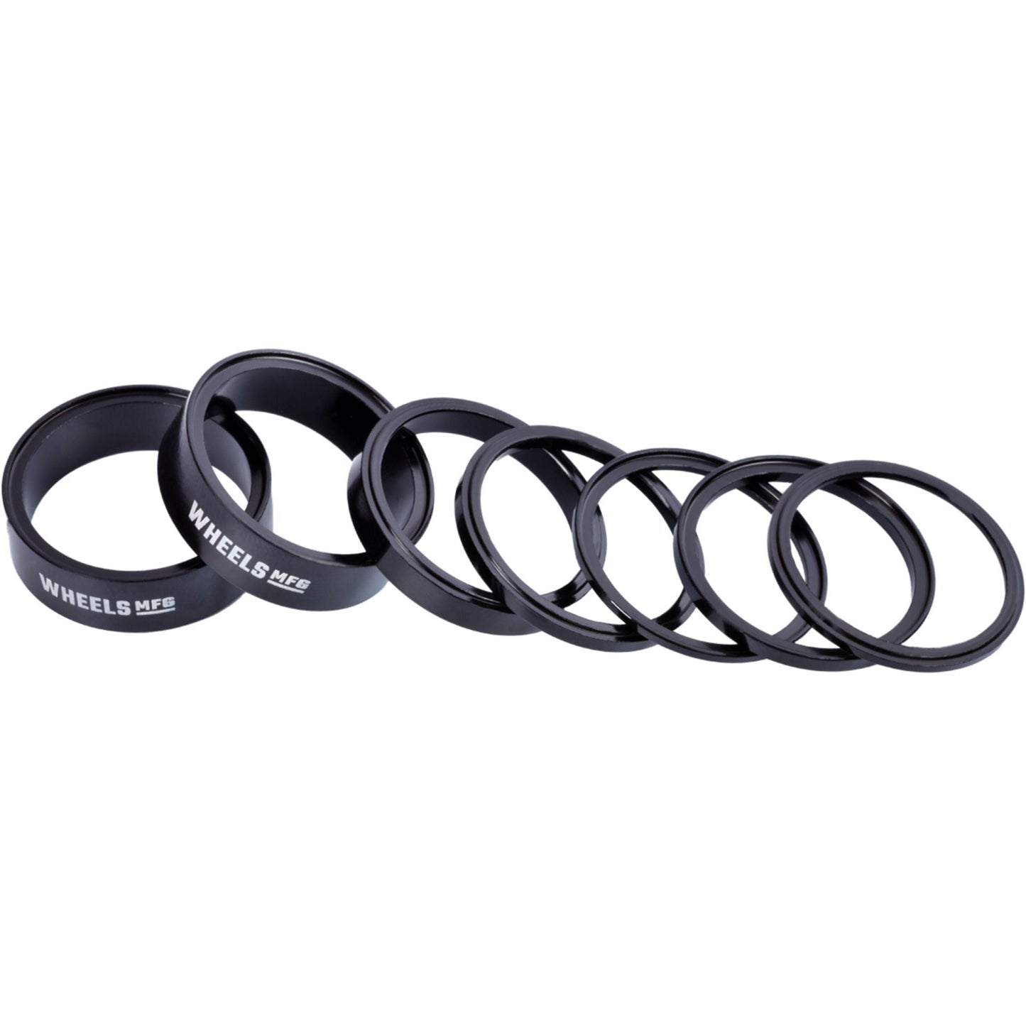 WHEELS MANUFACTURING STACKRIGHT HEADSET SPACER KIT - RED