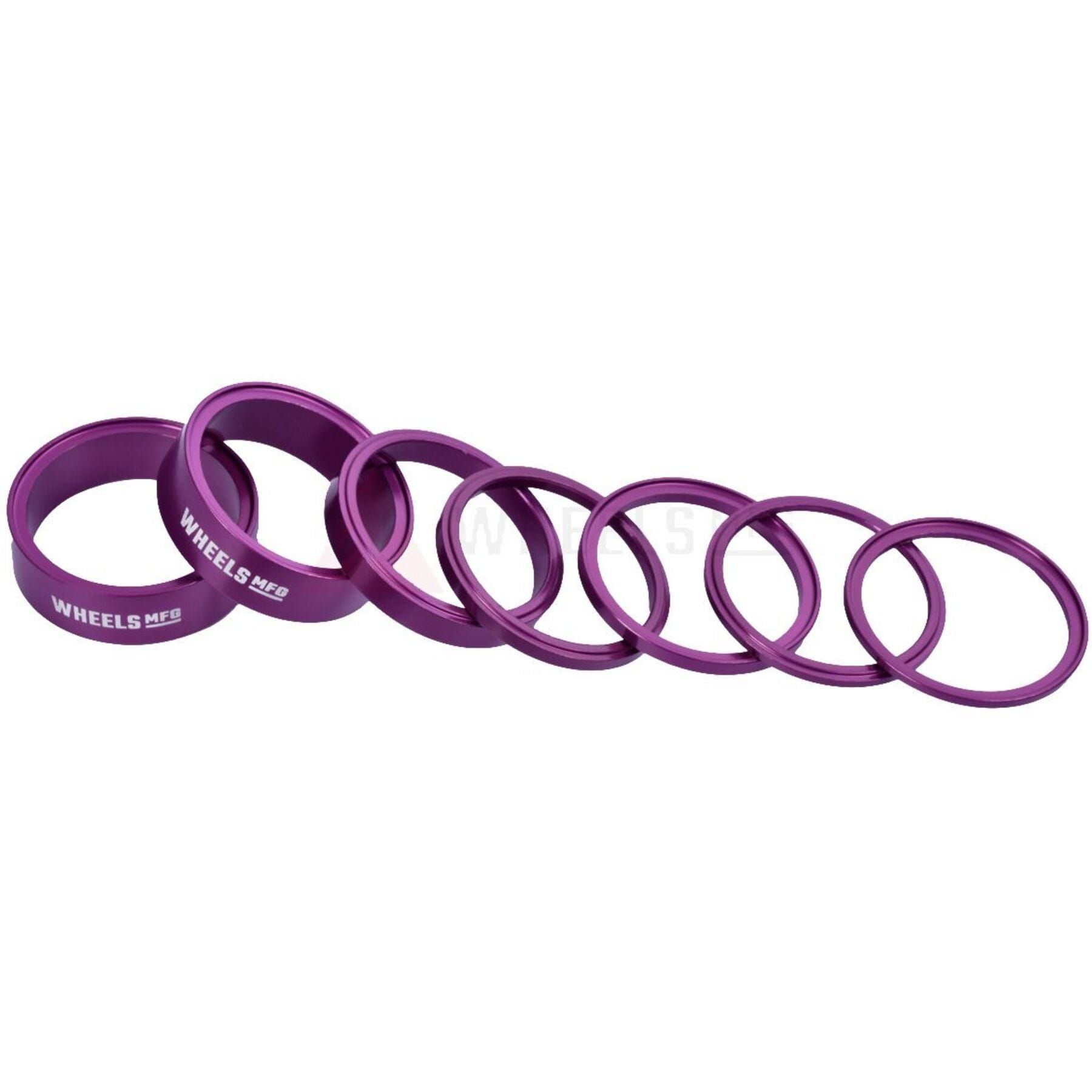 WHEELS MANUFACTURING STACKRIGHT HEADSET SPACER KIT - RED