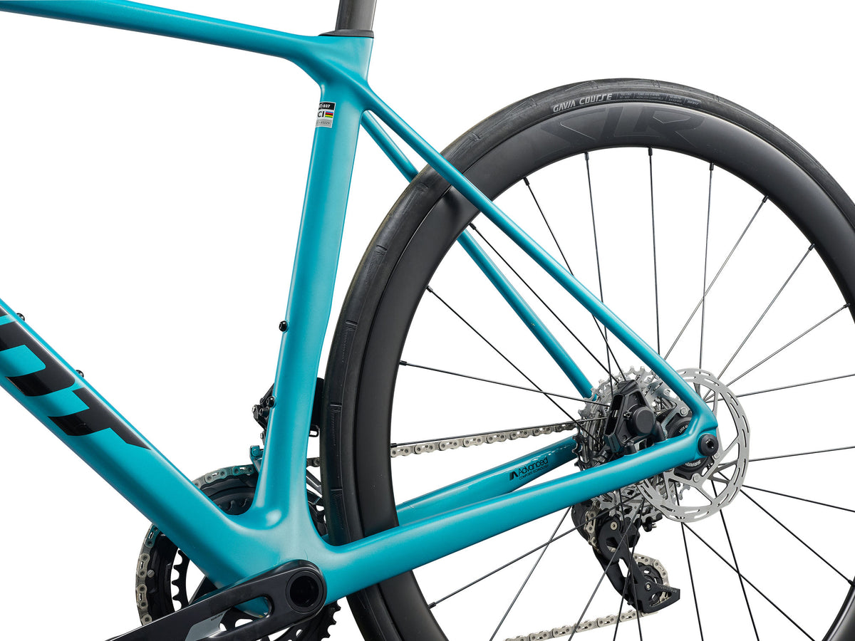 GIANT TCR ADVANCED 0 AXS ROAD BIKE 2027 SATIN TEAL